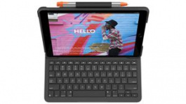 920-009018, Slim Keyboard Folio for iPad, DE (QWERTZ), Logitech