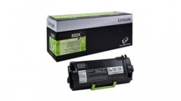 52D2X00, Toner Cartridge, 45000 Sheets, Black, Lexmark