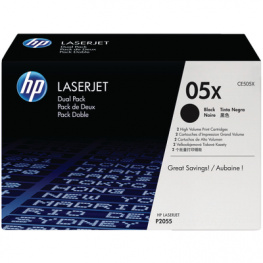 CE505XD, Toner HY duopack Black, HP
