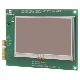 AC164127-6, Display 4.3 inch 480 x 272 Board, Microchip
