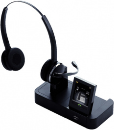 9460-29-707-101, Pro 9460 Duo wireless headset for landline/PC, binaural, Jabra