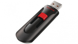 SDCZ60-032G-B35, USB Stick Cruzer Glide 32 GB Black / Red, Sandisk