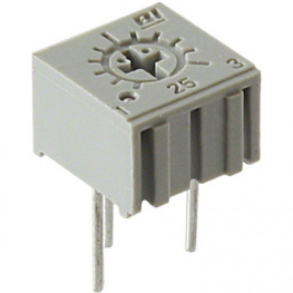 25PR1MEGLF, Trimmer Potentiometer 1 MOhm 500 mW, BI Technologies