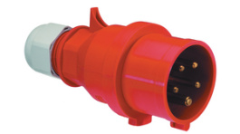 2136, CEE plug red 16 A/400 VAC, Bals