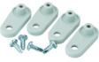 FP 22046 wall fast. set [4 шт] Wall fastening clips with screws PU=4 ST