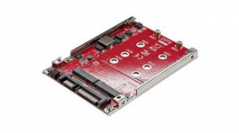 S322M225R, Dual-Slot M.2 Drive SATA Adapter, StarTech.com