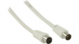 CSGP40000WT250, Coax Cable 90dB Coax Male - Coax Female 25m White, Nedis (HQ)