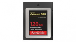 SDCFE-128G-GN4NN, Memory Card 128GB, CFexpress, 1.7GB/s, 1.2GB/s, Sandisk