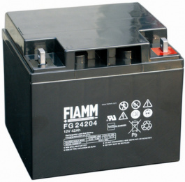 FG24204, Lead-Acid Battery, 12 V 42 Ah, FIAMM