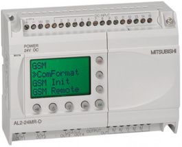 AL2-10MR-D, Alpha Xl Base Unit ALPHA, 6 D/AI, 4 RO, Mitsubishi