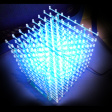 KIT LED CUBE 8x8x8 Набор элементов для самост.сборки светодиодного куба 8х8х8. (Каркас и светодиоды