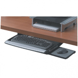 8031201, Office Suites keyboard drawers black-silver, Fellowes