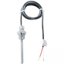 ESTF PT100 100MM PVC, Screw-in temperature sensor ESTF-PT100-100MM-PV -35...105 degC, S+S Regeltechnik