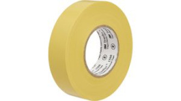 TEMFLEX150019X25YE, Temflex 1500 PVC Electrical Tape Yellow 19mmx25m, 3M