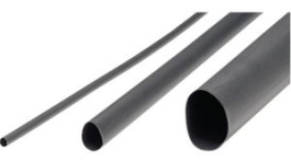 RND 465-01268, Heat-Shrink Tubing Polyolefin, 6 ... 19mm, Black, 1.2m, RND Components
