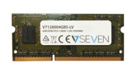 V7128004GBS-LV, Notebook RAM Memory DDR3 1x 4GB SODIMM 204 Pins, V7