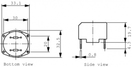 RN143-2/02, Inductor, radial 10 mH (2x) 2 A (2x), Schaffner