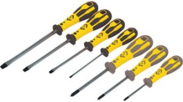 T49162D, Dextro Screwdriver Set Slotted/Phillips 7pcs., C.K Tools (Carl Kammerling brand)
