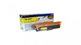 TN245Y, Toner Cartridge, 2200 Sheets, Yellow, Brother