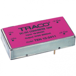 TEN 10-2410, Преобразователь DC/DC 18...36 VDC 3.3 VDC <br/>10 W, Traco Power