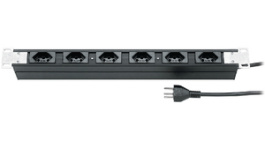 19Z6120 6K3, Multiple socket outlet, 6xJ (T13), 3 m, Steffen