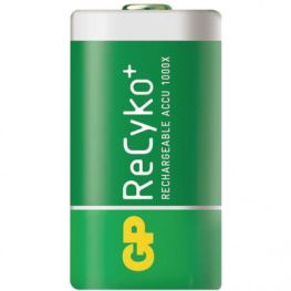 GP RECYKO 570DHB-EC2 [2 шт], NiMH rechargeable battery HR20/D 1.2 V 5700 mAh PU=2 ST, GP Batteries