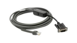 CBA-R41-S12ZAR, RS232 Cable, Nixdorf Beetle, 12V Direct Power, 3.6m, Suitable for DS8108/LI2208/LS4208/DS2278, Zebra