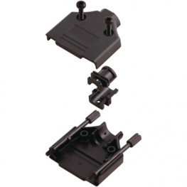 MHDTPPK37-K, D-Sub plastic hood Poles 37, MH Connectors