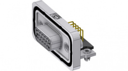HD-DWM15SYC/2M47UN, D-Sub Connector High Density Female 15P, Deltron swiss