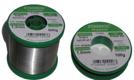TSC KRISTALL 400, 810001, Solder wire Sn95.5/Ag3.8/Cu0.7 500 g 0.7 mm, Stannol