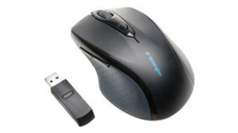 K72370EU, Mouse Pro Fit 1000dpi Optical Right-Handed Black, Kensington