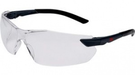 SOLUS0AF, Solus Safety Glasses Anti-Scratch/Anti-Fog Black / Orange/Clear EN 166 99.9 %, 3M