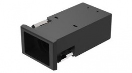22-215.011, Illuminated Pushbutton Switch Actuator, 1NC + 1NO, Black, IP65, Momentary Functi, EAO