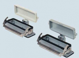 CVI 16 LS, bulkhead mounting housings with single lever, with stainless steel lever, ILME