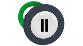 ZB5FA136, Pushbutton Head II White Flush Suitable for Harmony XB5, SCHNEIDER ELECTRIC