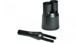 223-2-B8W PO-X BK, Heat Shrink Breakout Boots 2, HellermannTyton