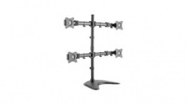 DA-90364, Quad Monitor Stand, 27", 75x75/100x100, 8kg, DIGITUS