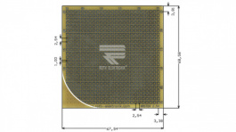 RE016-LF, Prototyping board FR4 epoxy fibre-glass + HAL, Roth Elektronik