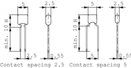 B37987-F5683-K51, Capacitor 68 nF 50 VDC 5.08 mm, TDK-Epcos