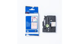 TZE-RE34, Label tape,Gold on Pink,Ribbon,4 m, Brother