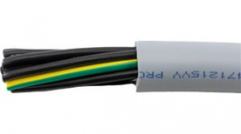 470041YY GE033, Провод; многопров; Cu; Pro-Met; 4G1мм2; серый; ПВХ; 300/500В; 100м, Alpha Wire
