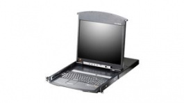 KL1516AIM D, 17^ LCD 16-Port CAT5 KVM over IP Switch VGA, Aten