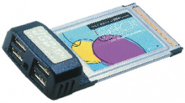 EX-1204, PC CardUSB 2.0, 4 port, Exsys