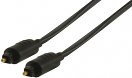 VAL5601, Audio cable 1 m Black, Bandridge