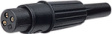 APF XLR Cable socket, 3 Poles Black