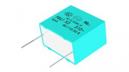 F861BZ105M310A, Radial Film Capacitor 1uF 20% 630VDC, Kemet