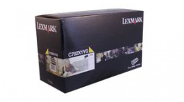 C792X1YG, Toner Cartridge, 20000 Sheets, Yellow, Lexmark