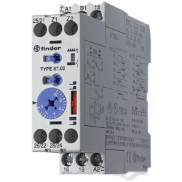 87.02.0.240.0000, Time lag relay Multifunction, FINDER