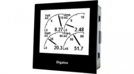 DPM72-MP, Graphical DIN panel meter, Digalox, USB, TDE Instruments