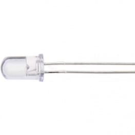 HLMP-3950, LED; 5мм; зеленый; 111,7-265мкд; 24°; Поверхность: выпуклая, Broadcom (Avago)